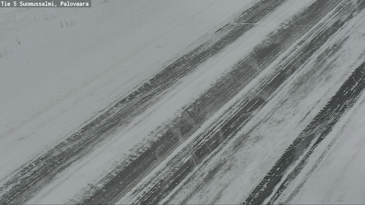 Weather Camera Image Road 5 Suomussalmi, Palovaara, Suomussalmi, Kainuu