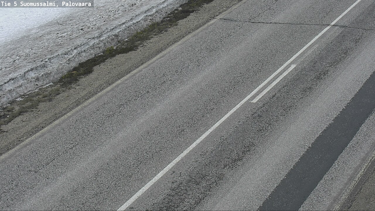 Weather Camera Image Road 5 Suomussalmi, Palovaara, Suomussalmi, Kainuu