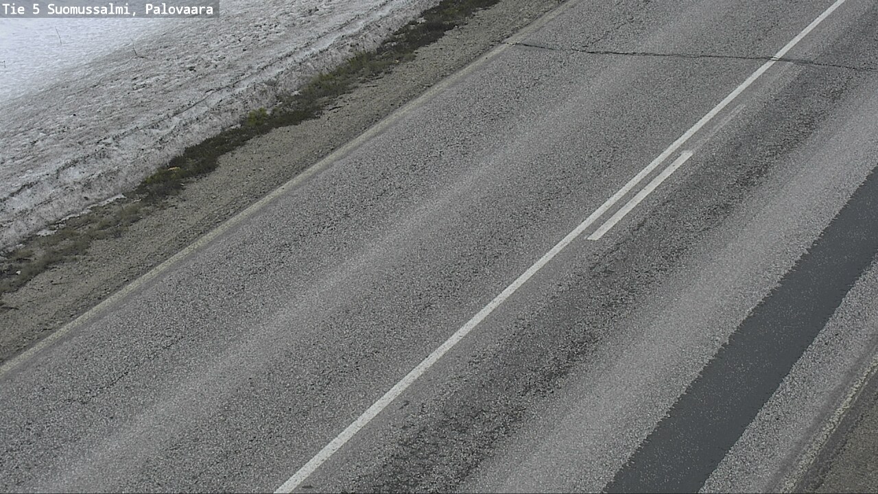 Weather Camera Image Road 5 Suomussalmi, Palovaara, Suomussalmi, Kainuu