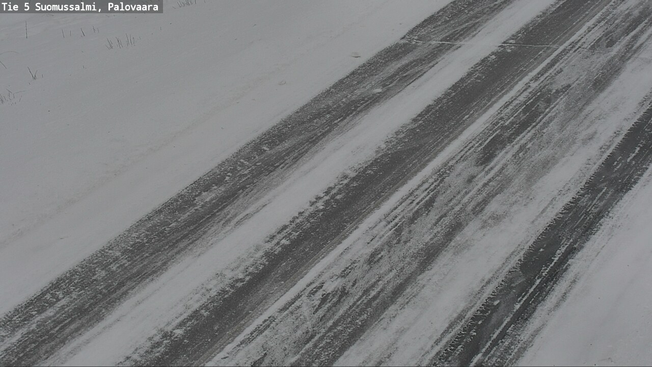 Weather Camera Image Road 5 Suomussalmi, Palovaara, Suomussalmi, Kainuu