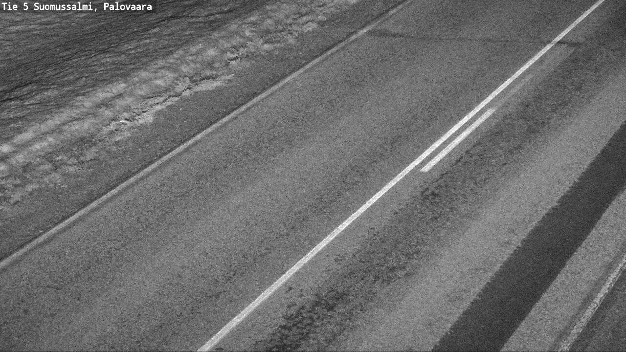 Weather Camera Image Road 5 Suomussalmi, Palovaara, Suomussalmi, Kainuu