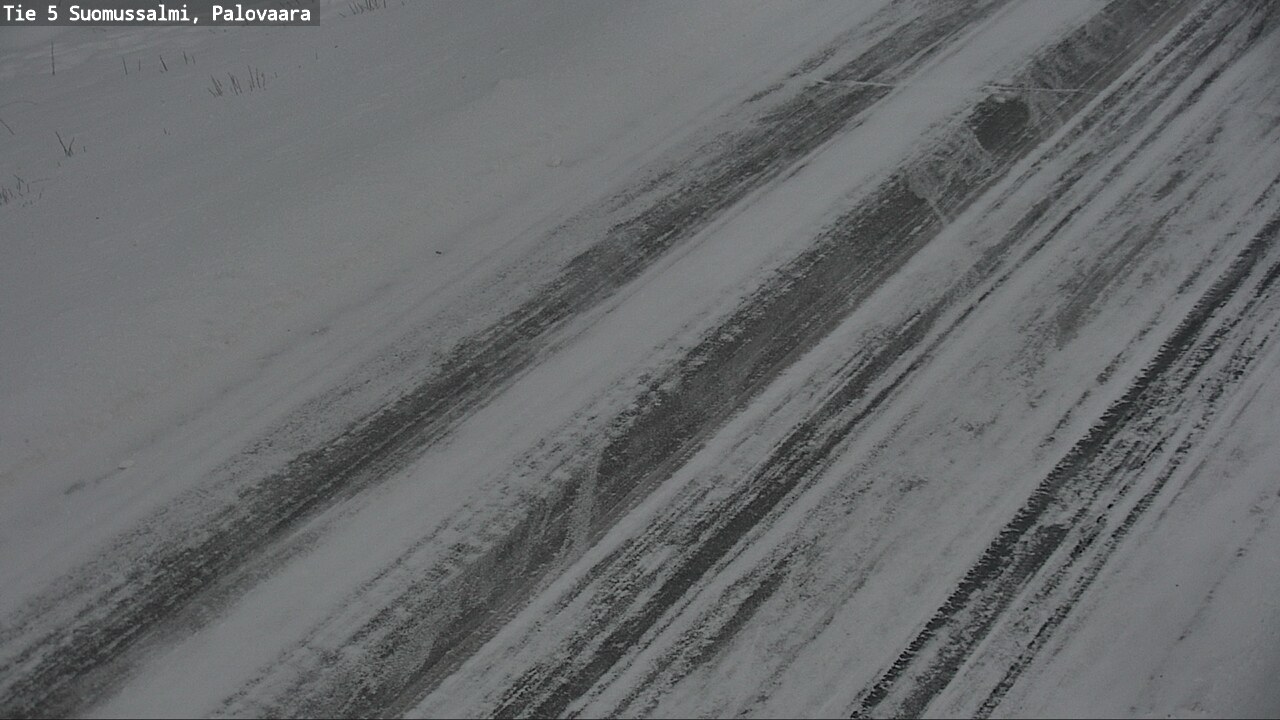 Weather Camera Image Road 5 Suomussalmi, Palovaara, Suomussalmi, Kainuu