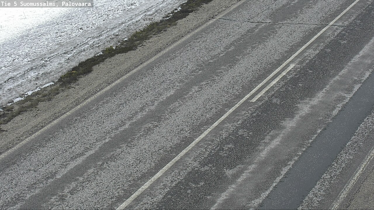 Weather Camera Image Road 5 Suomussalmi, Palovaara, Suomussalmi, Kainuu