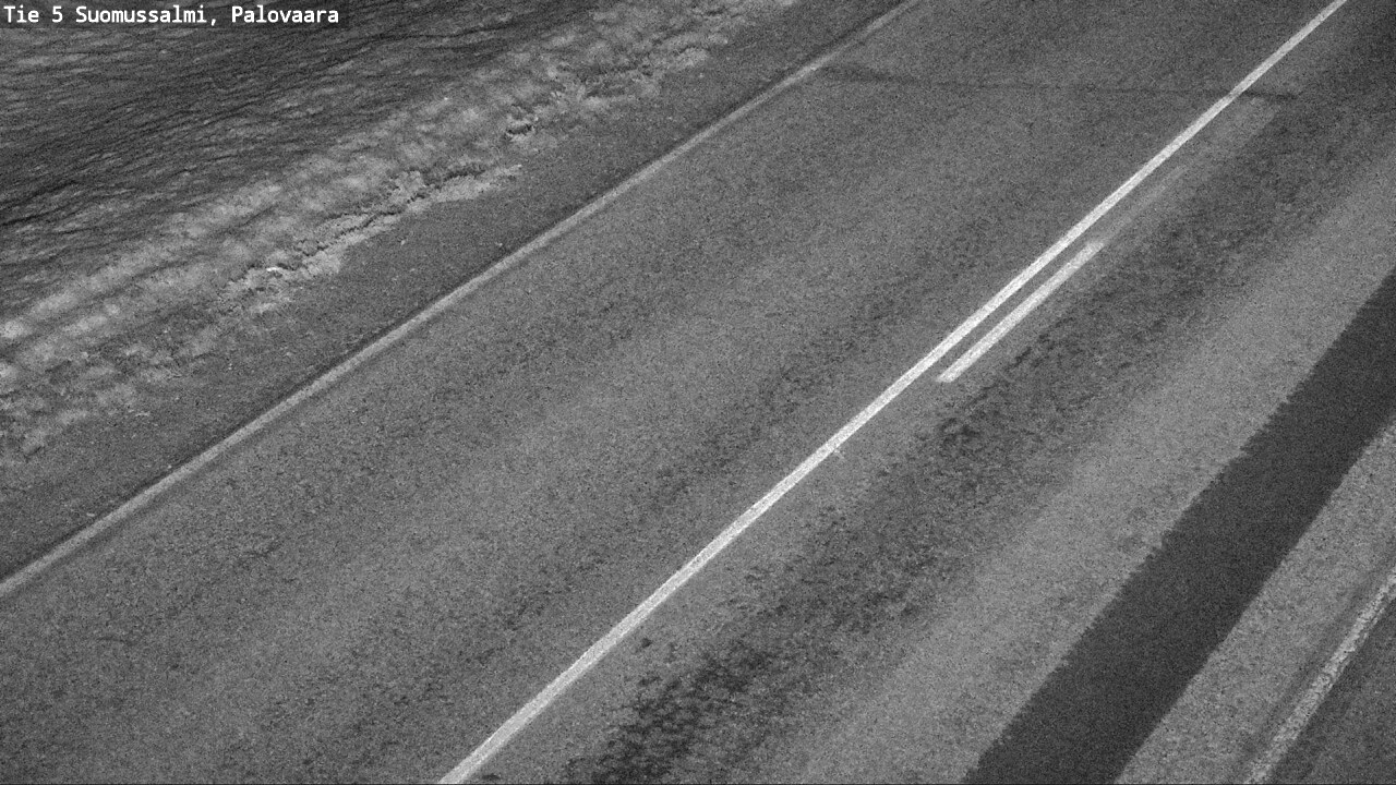 Weather Camera Image Road 5 Suomussalmi, Palovaara, Suomussalmi, Kainuu
