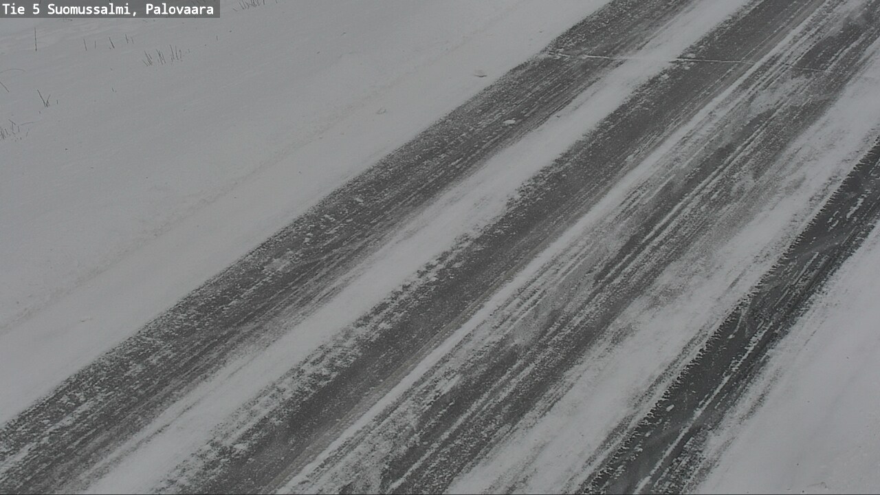 Weather Camera Image Road 5 Suomussalmi, Palovaara, Suomussalmi, Kainuu