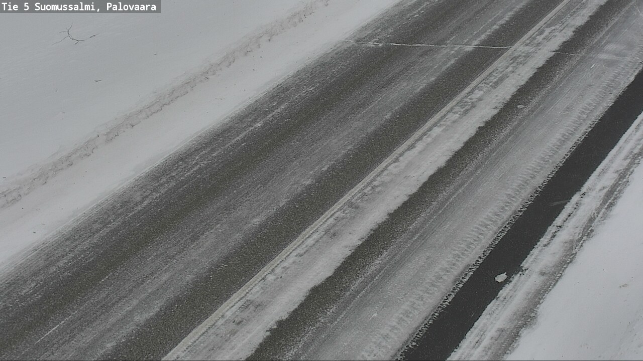 Weather Camera Image Road 5 Suomussalmi, Palovaara, Suomussalmi, Kainuu