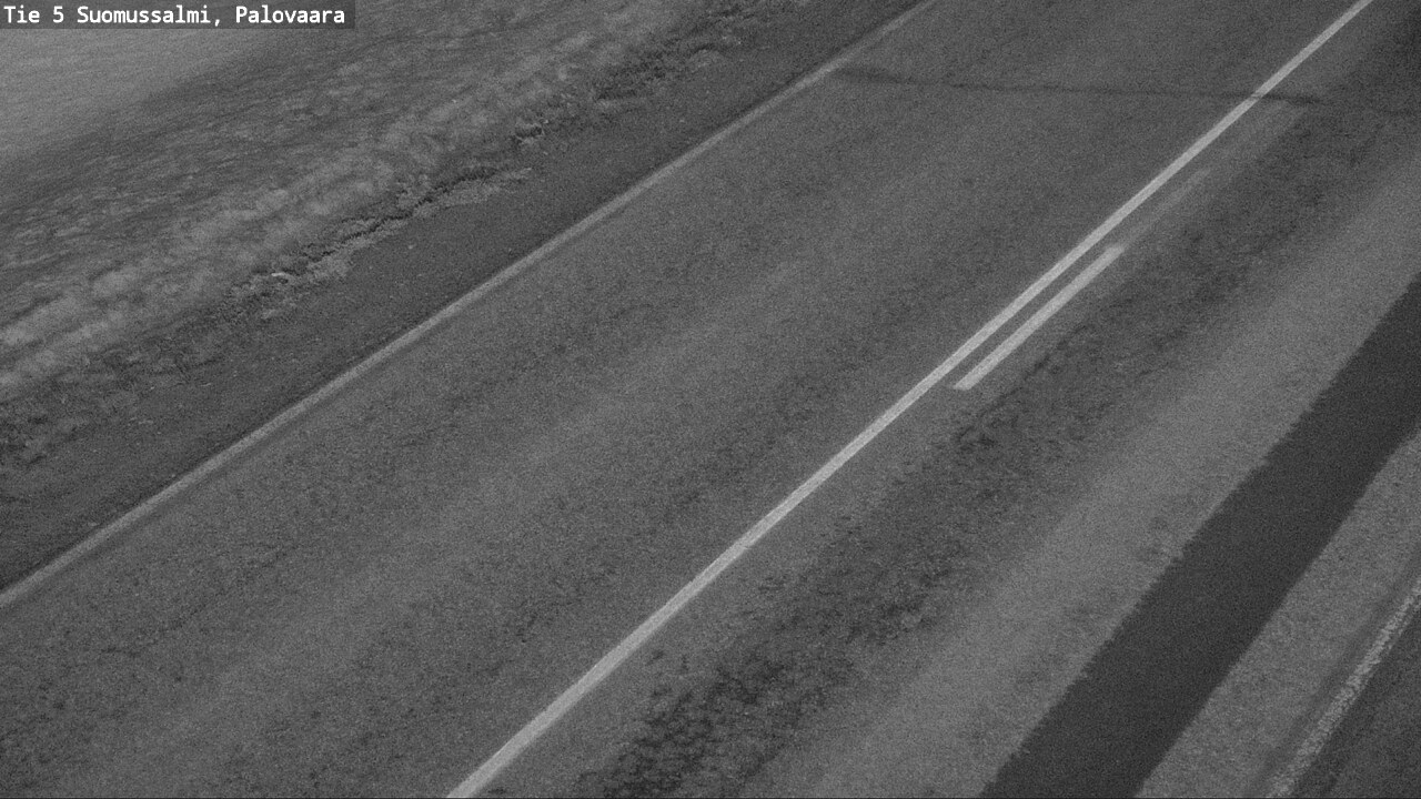 Weather Camera Image Road 5 Suomussalmi, Palovaara, Suomussalmi, Kainuu