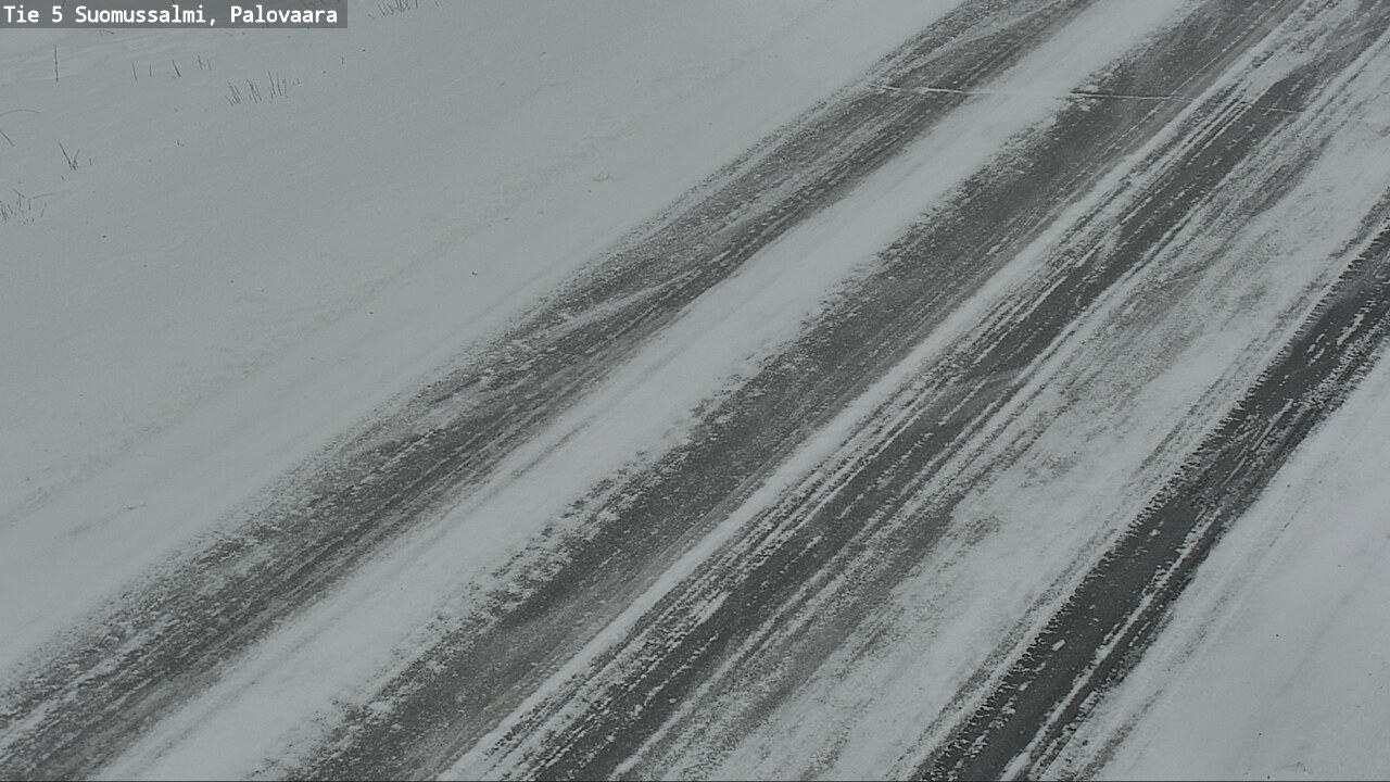 Weather Camera Image Road 5 Suomussalmi, Palovaara, Suomussalmi, Kainuu