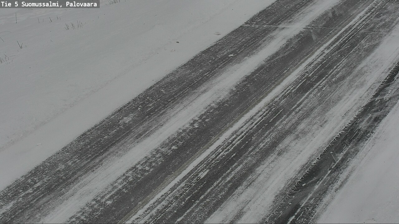 Weather Camera Image Road 5 Suomussalmi, Palovaara, Suomussalmi, Kainuu