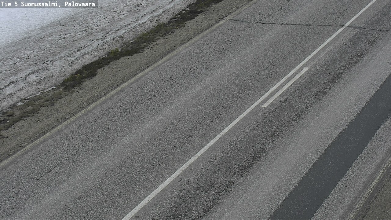 Weather Camera Image Road 5 Suomussalmi, Palovaara, Suomussalmi, Kainuu