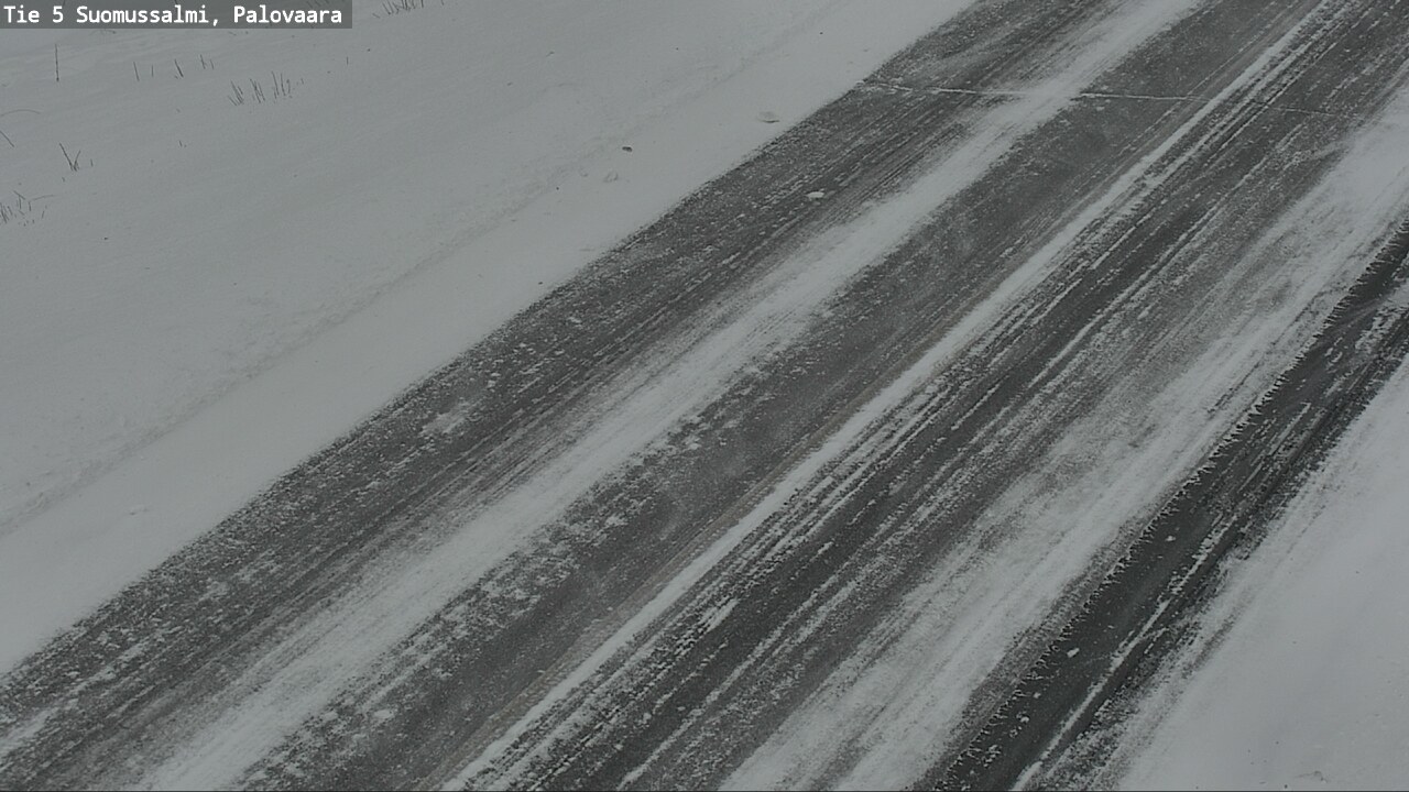 Weather Camera Image Road 5 Suomussalmi, Palovaara, Suomussalmi, Kainuu