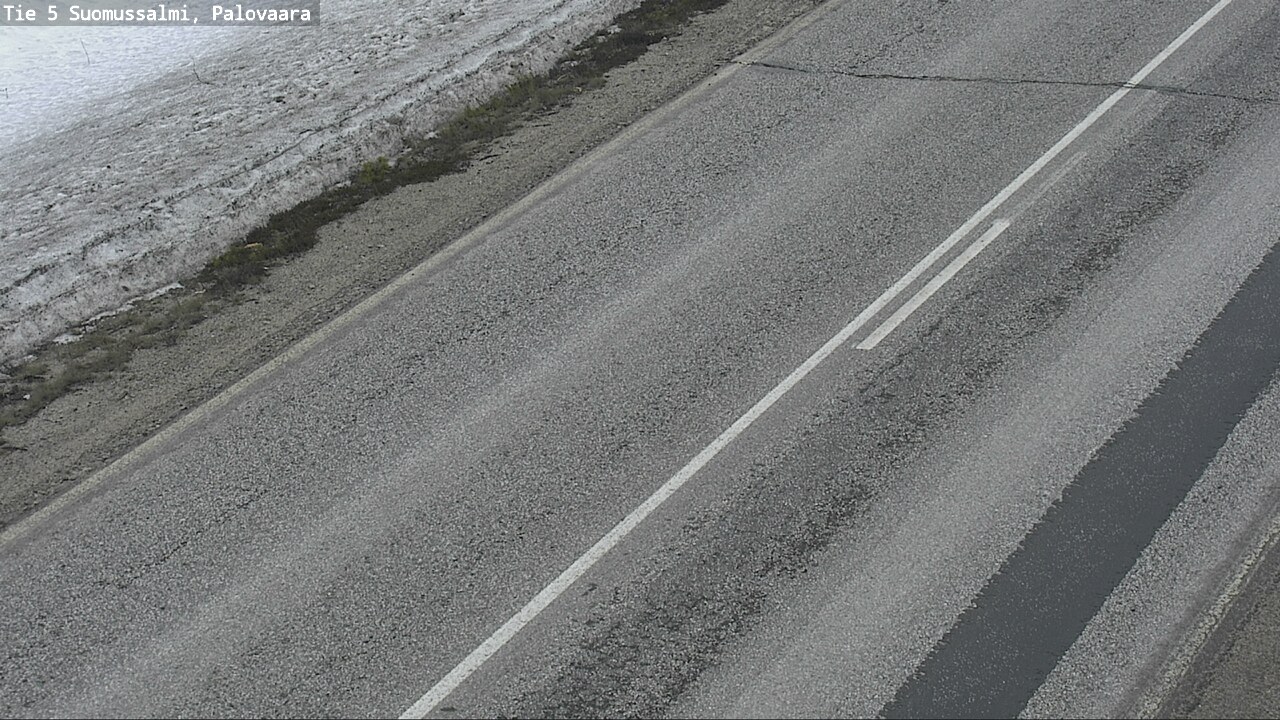 Weather Camera Image Road 5 Suomussalmi, Palovaara, Suomussalmi, Kainuu