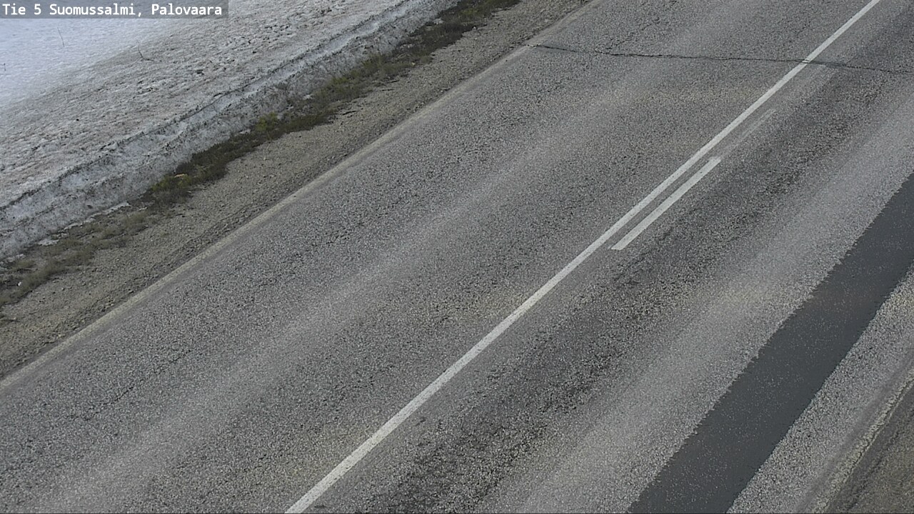 Weather Camera Image Road 5 Suomussalmi, Palovaara, Suomussalmi, Kainuu
