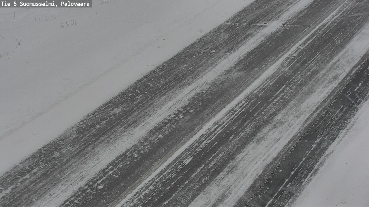 Weather Camera Image Road 5 Suomussalmi, Palovaara, Suomussalmi, Kainuu