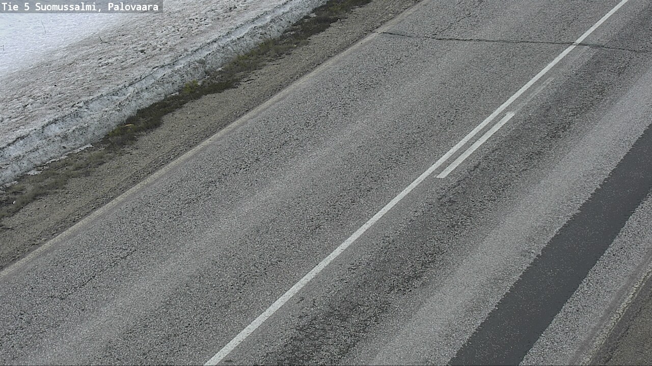 Weather Camera Image Road 5 Suomussalmi, Palovaara, Suomussalmi, Kainuu