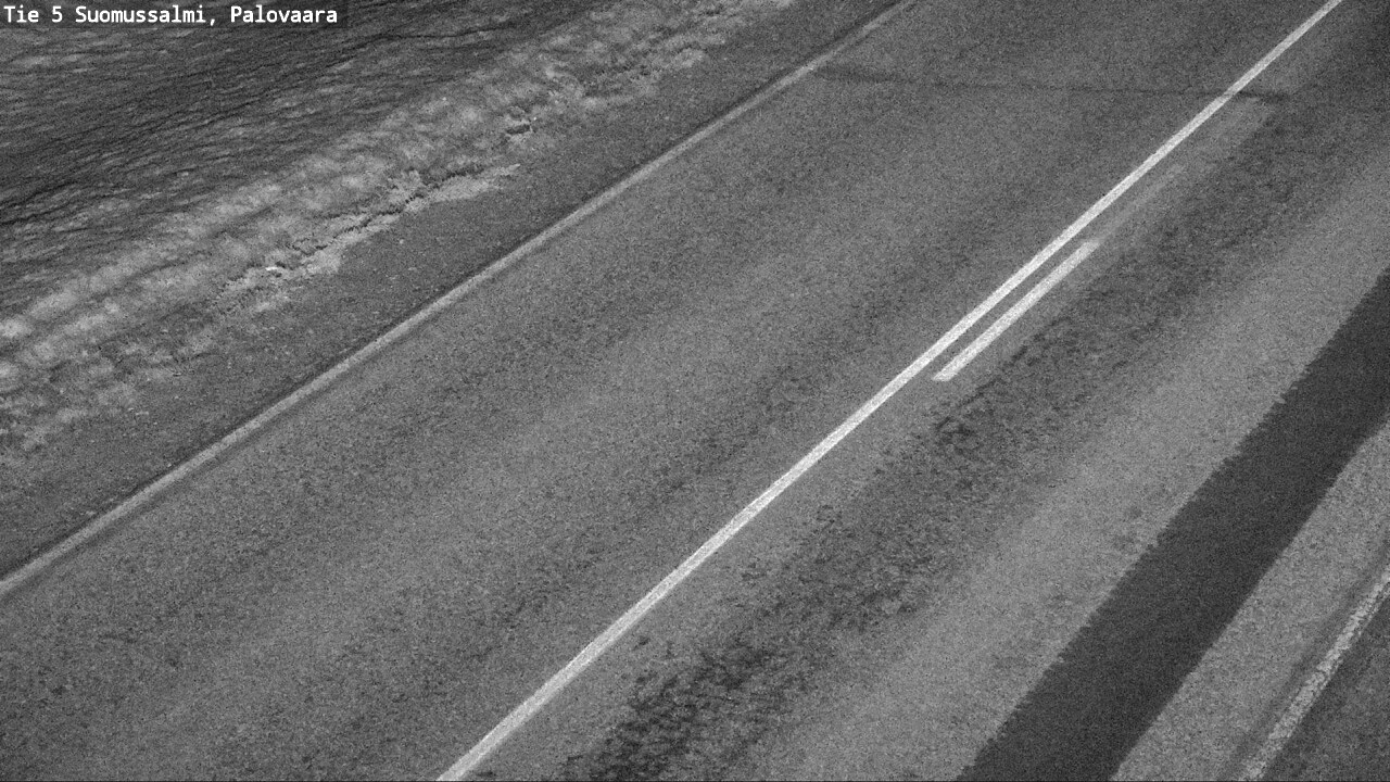 Weather Camera Image Road 5 Suomussalmi, Palovaara, Suomussalmi, Kainuu