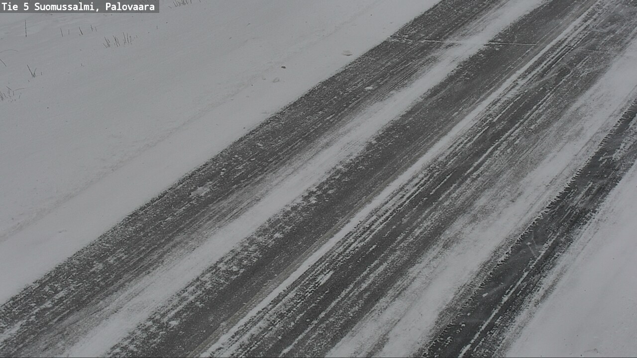 Weather Camera Image Road 5 Suomussalmi, Palovaara, Suomussalmi, Kainuu