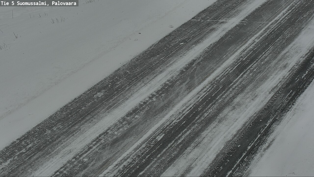 Weather Camera Image Road 5 Suomussalmi, Palovaara, Suomussalmi, Kainuu