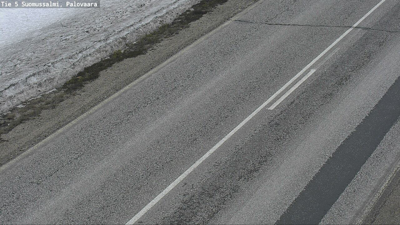 Weather Camera Image Road 5 Suomussalmi, Palovaara, Suomussalmi, Kainuu