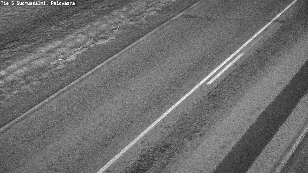 Weather Camera Image Road 5 Suomussalmi, Palovaara, Suomussalmi, Kainuu