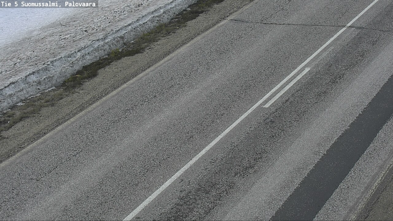 Weather Camera Image Road 5 Suomussalmi, Palovaara, Suomussalmi, Kainuu