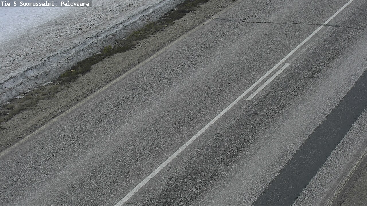 Weather Camera Image Road 5 Suomussalmi, Palovaara, Suomussalmi, Kainuu