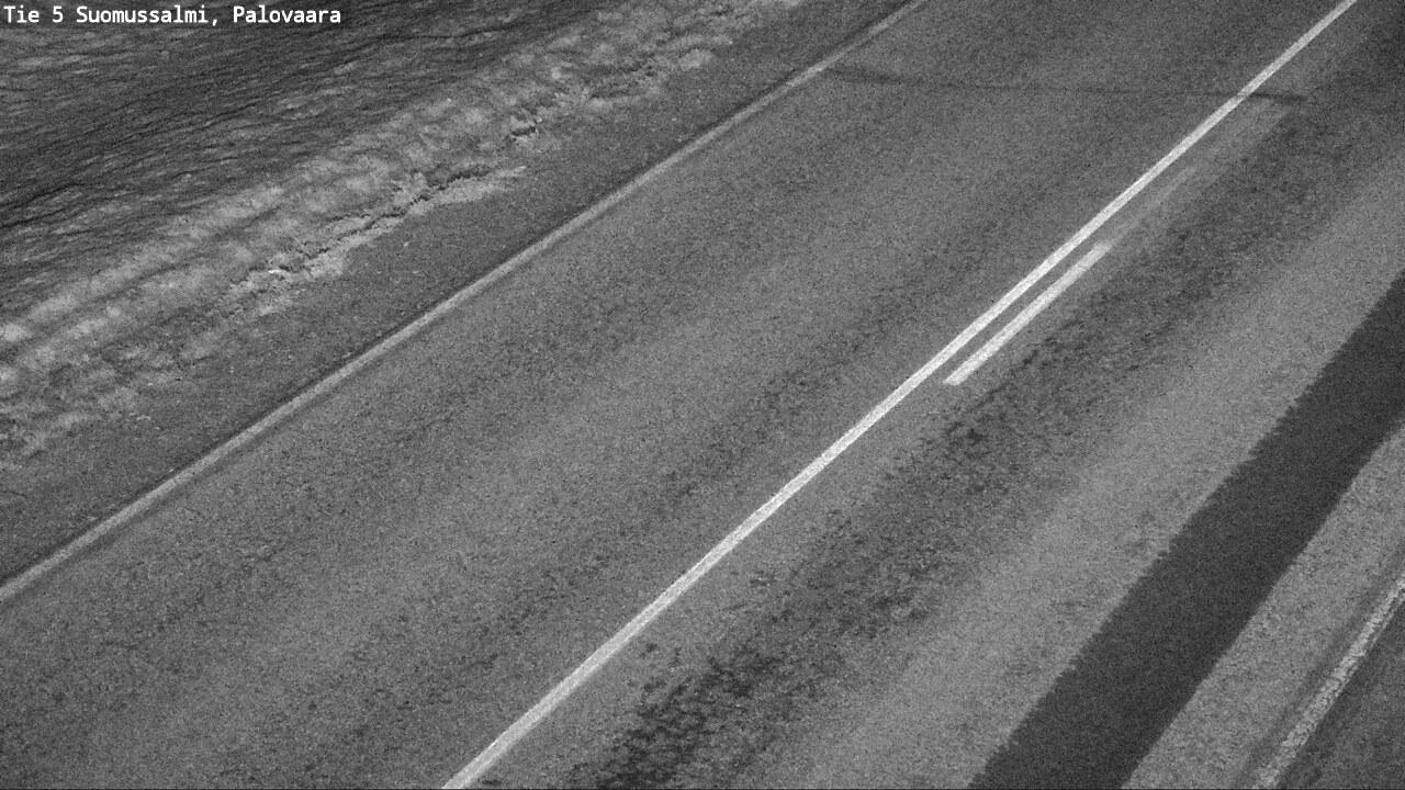 Weather Camera Image Road 5 Suomussalmi, Palovaara, Suomussalmi, Kainuu