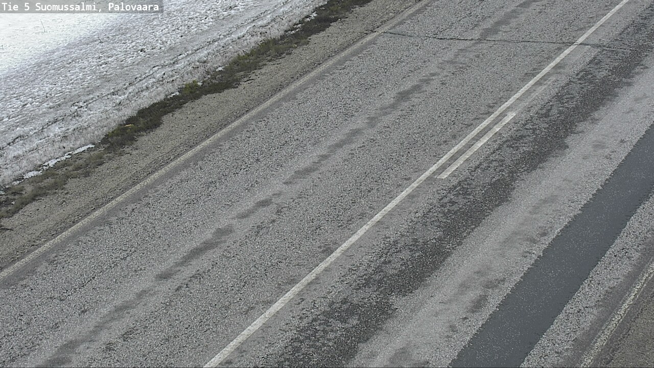 Weather Camera Image Road 5 Suomussalmi, Palovaara, Suomussalmi, Kainuu