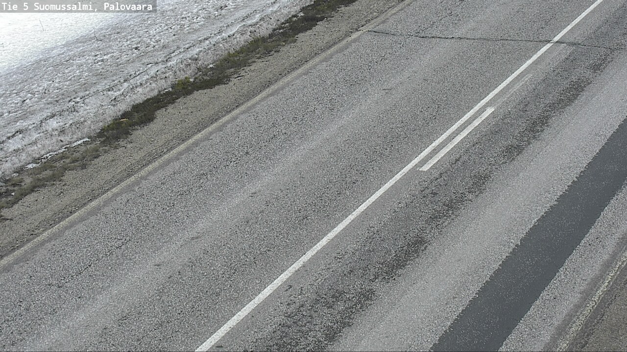Weather Camera Image Road 5 Suomussalmi, Palovaara, Suomussalmi, Kainuu