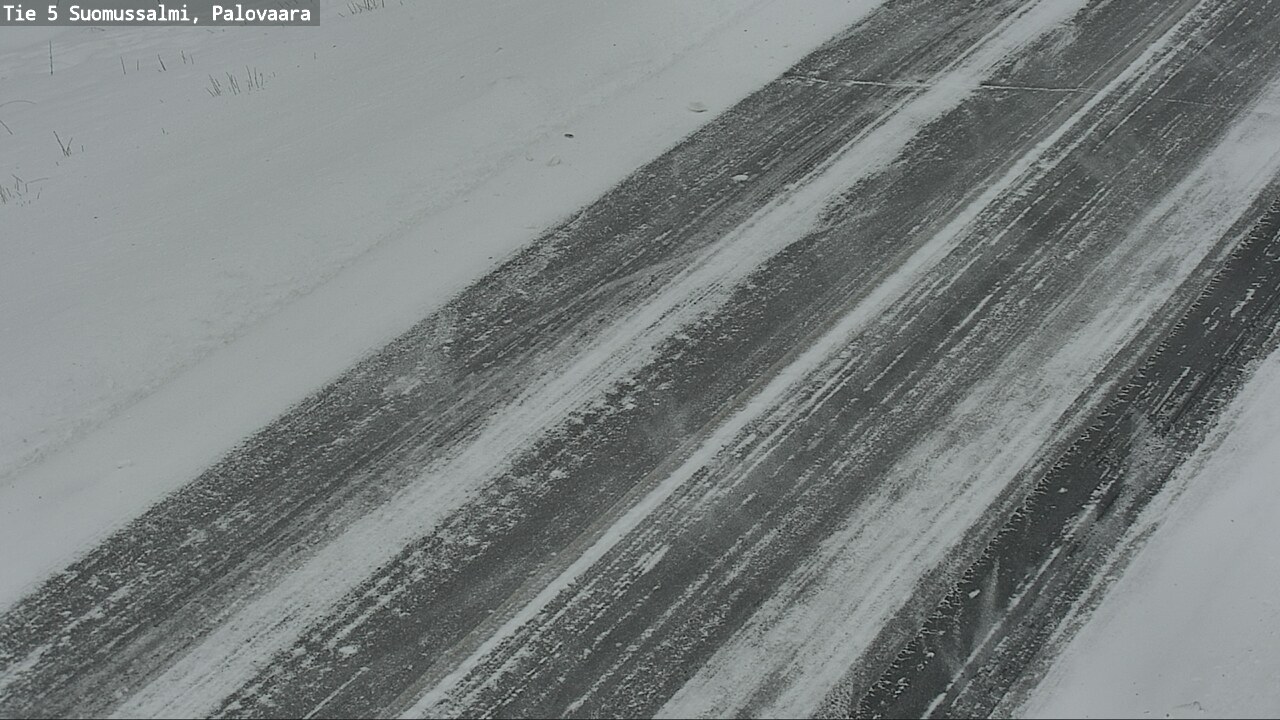 Weather Camera Image Road 5 Suomussalmi, Palovaara, Suomussalmi, Kainuu