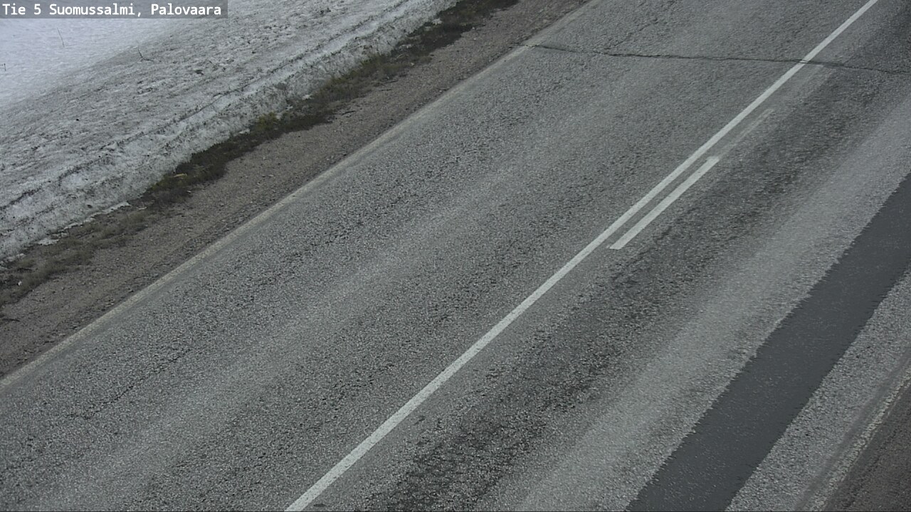 Weather Camera Image Road 5 Suomussalmi, Palovaara, Suomussalmi, Kainuu