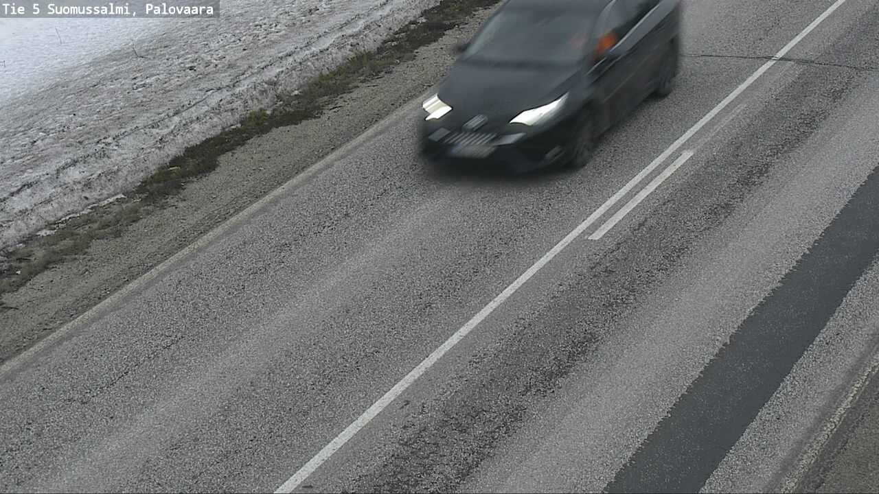 Weather Camera Image Road 5 Suomussalmi, Palovaara, Suomussalmi, Kainuu