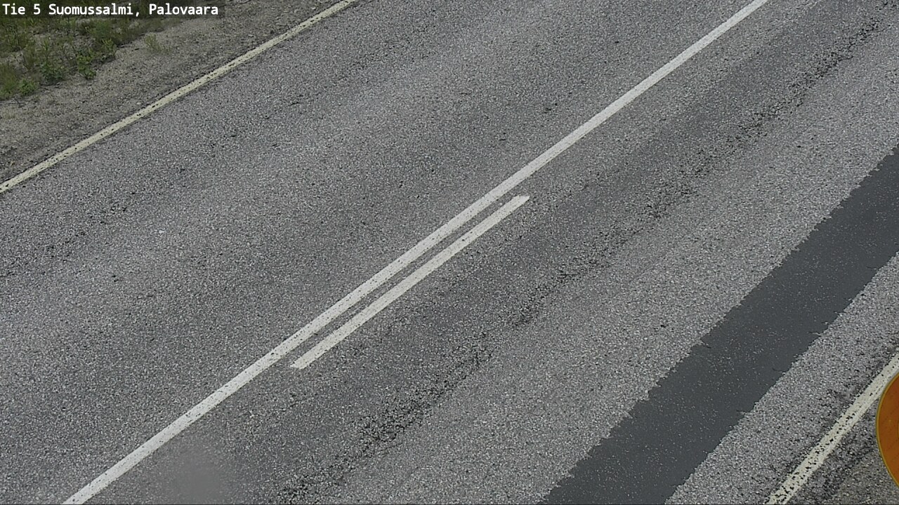 Weather Camera Image Väg 5 Suomussalmi, Palovaara, Suomussalmi, Kainuu