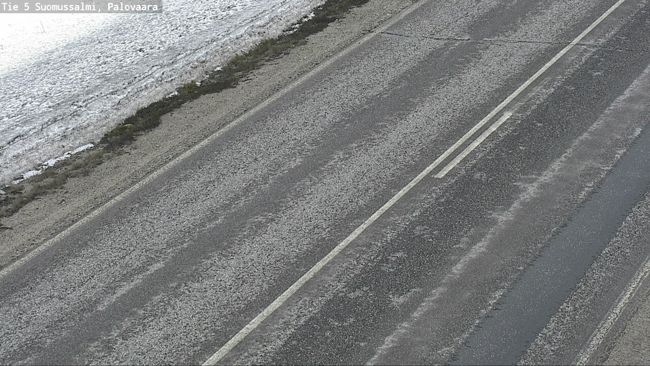 Weather Camera Image Road 5 Suomussalmi, Palovaara, Suomussalmi, Kainuu