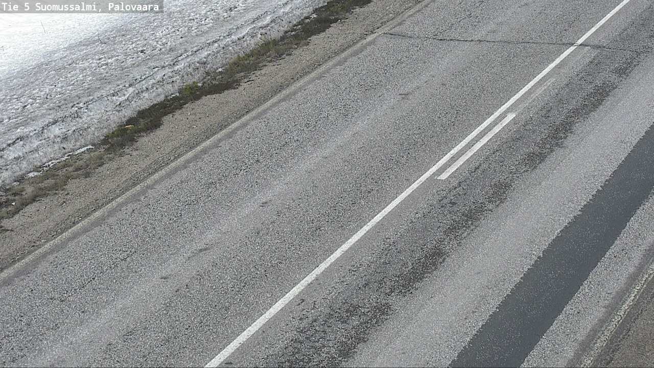 Weather Camera Image Road 5 Suomussalmi, Palovaara, Suomussalmi, Kainuu