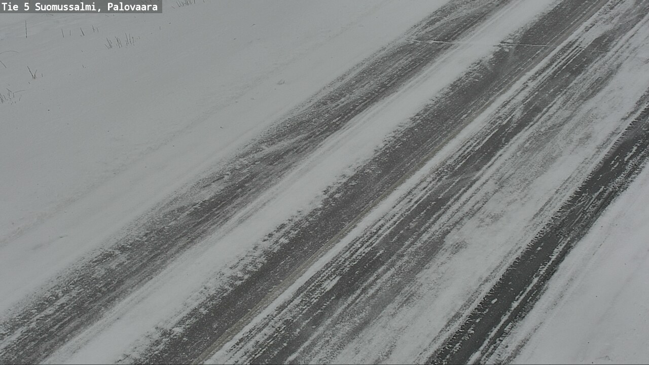 Weather Camera Image Road 5 Suomussalmi, Palovaara, Suomussalmi, Kainuu