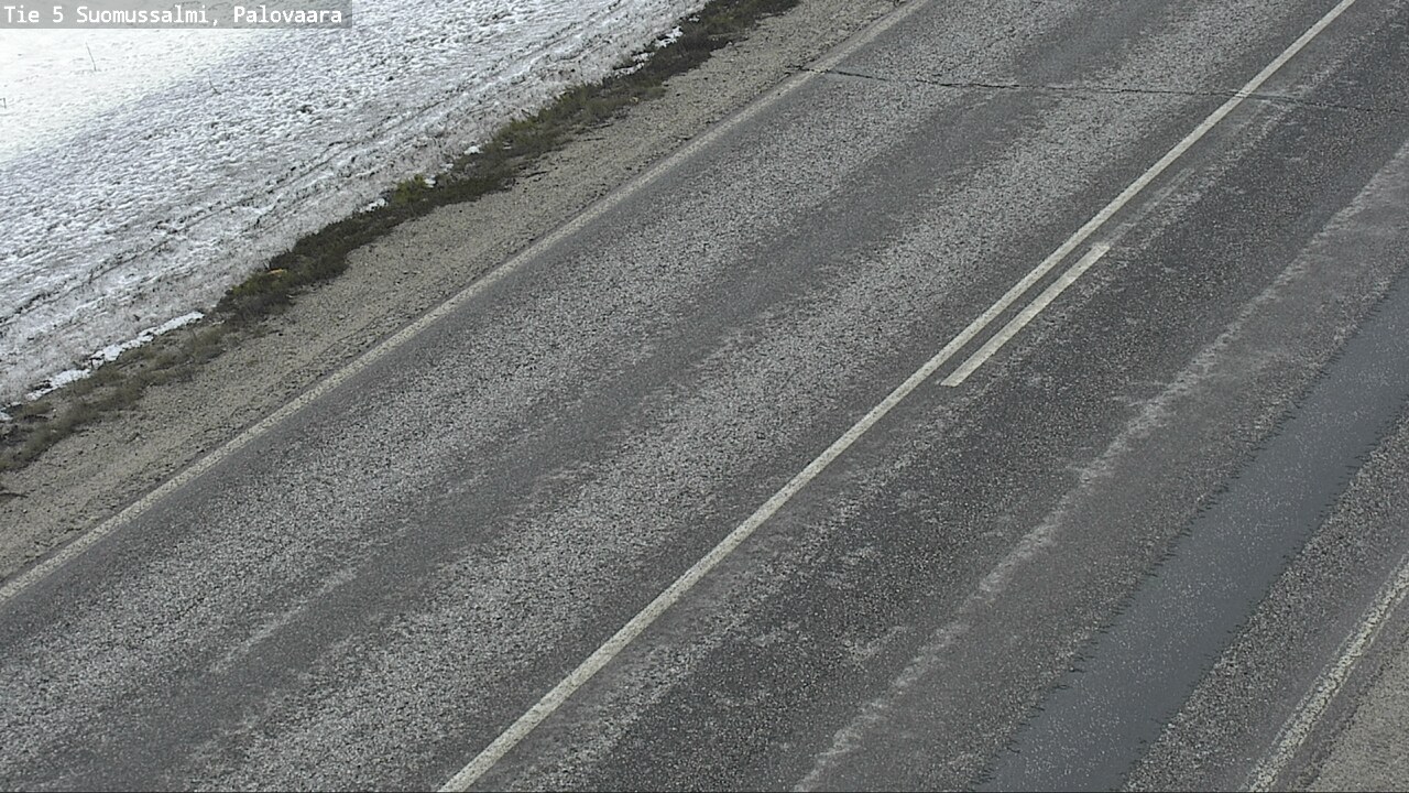 Kelikamerat Kuva Tie 5 Suomussalmi, Palovaara, Suomussalmi, Kainuu