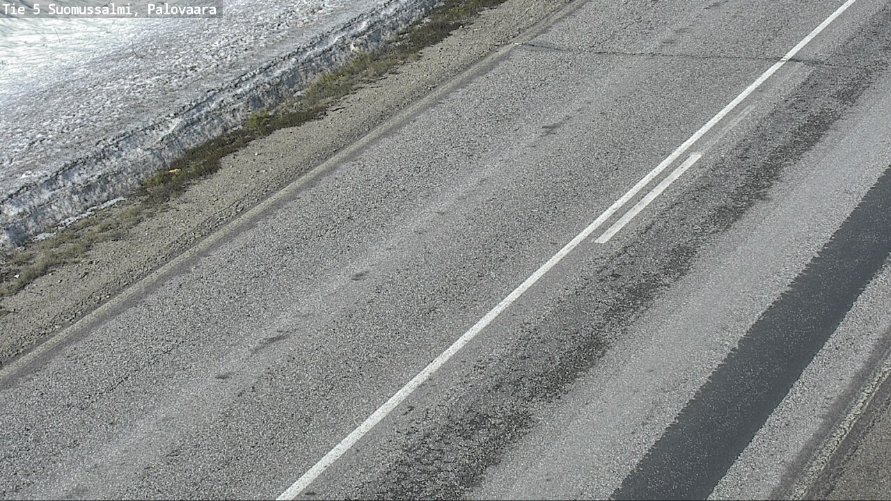 Weather Camera Image Road 5 Suomussalmi, Palovaara, Suomussalmi, Kainuu