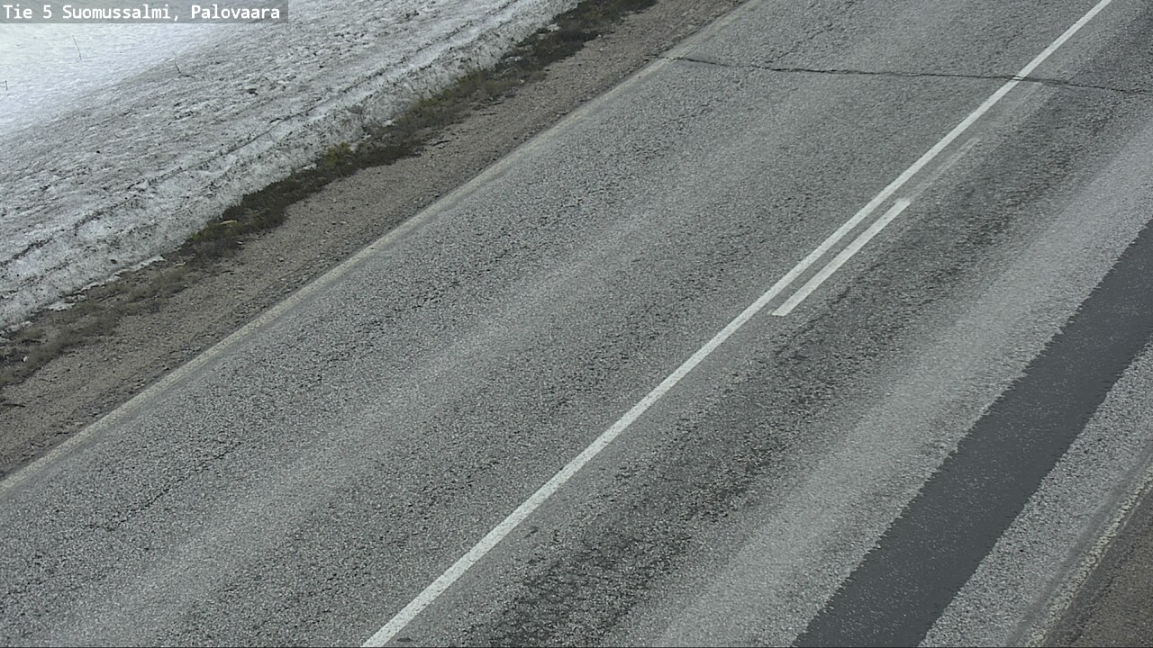 Weather Camera Image Road 5 Suomussalmi, Palovaara, Suomussalmi, Kainuu