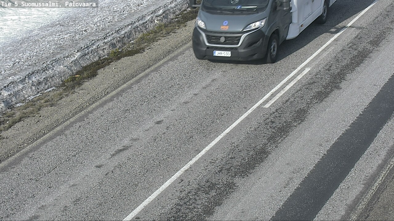 Weather Camera Image Road 5 Suomussalmi, Palovaara, Suomussalmi, Kainuu