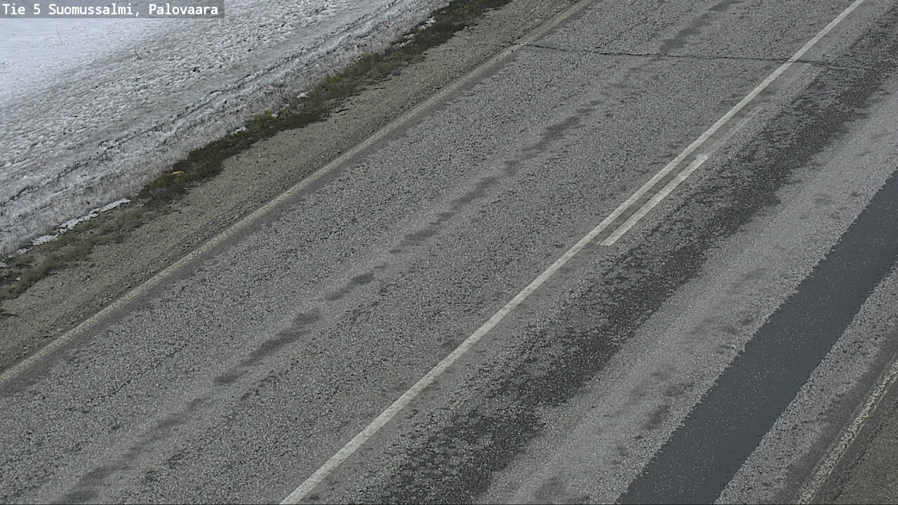Weather Camera Image Road 5 Suomussalmi, Palovaara, Suomussalmi, Kainuu