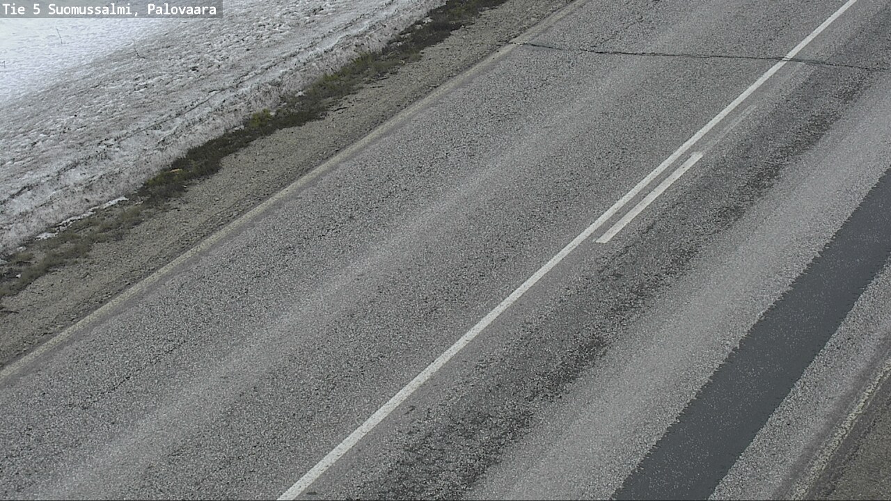 Weather Camera Image Road 5 Suomussalmi, Palovaara, Suomussalmi, Kainuu