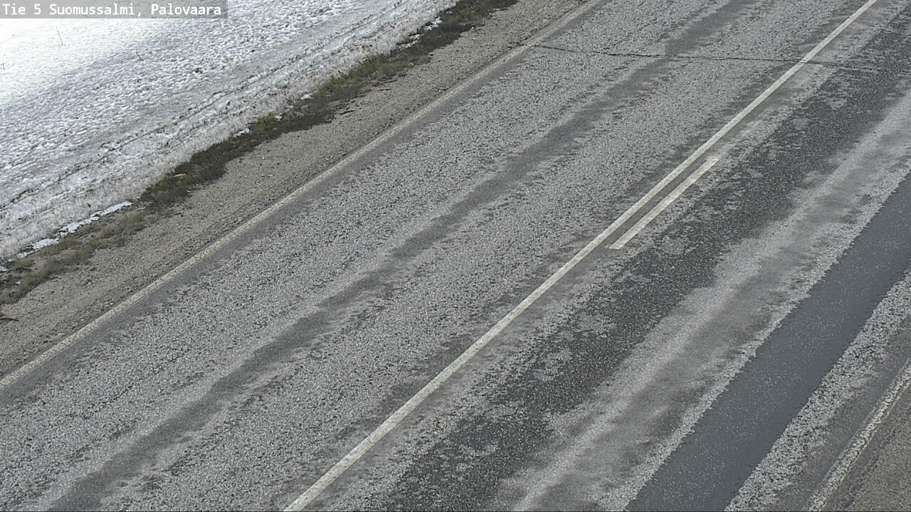 Weather Camera Image Road 5 Suomussalmi, Palovaara, Suomussalmi, Kainuu