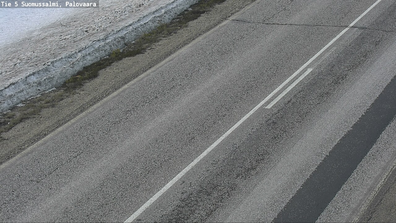 Weather Camera Image Road 5 Suomussalmi, Palovaara, Suomussalmi, Kainuu