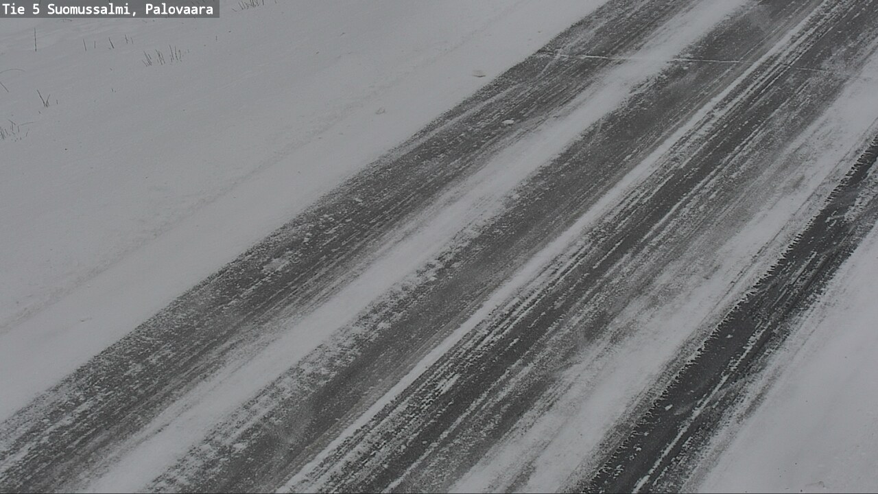 Weather Camera Image Road 5 Suomussalmi, Palovaara, Suomussalmi, Kainuu