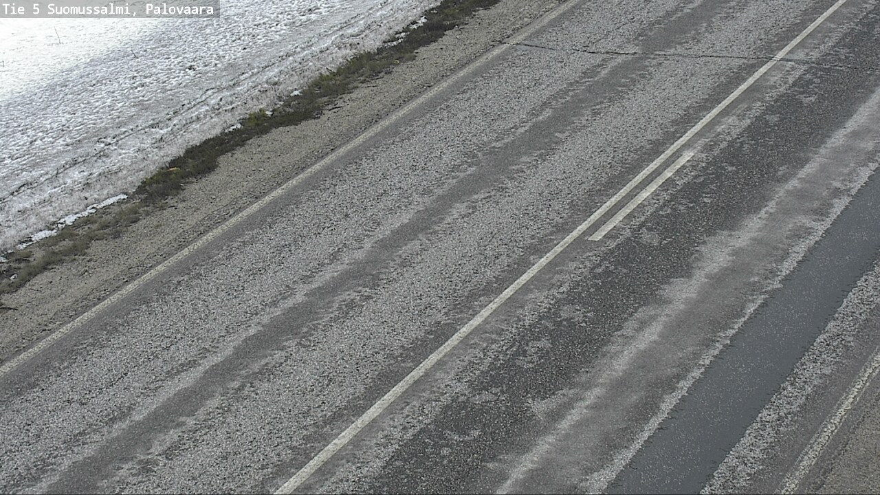 Weather Camera Image Road 5 Suomussalmi, Palovaara, Suomussalmi, Kainuu