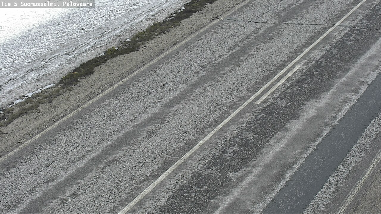 Weather Camera Image Road 5 Suomussalmi, Palovaara, Suomussalmi, Kainuu