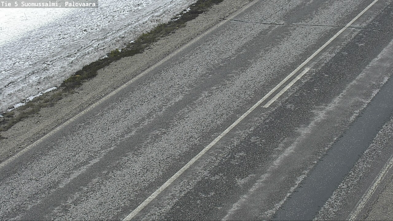 Weather Camera Image Road 5 Suomussalmi, Palovaara, Suomussalmi, Kainuu