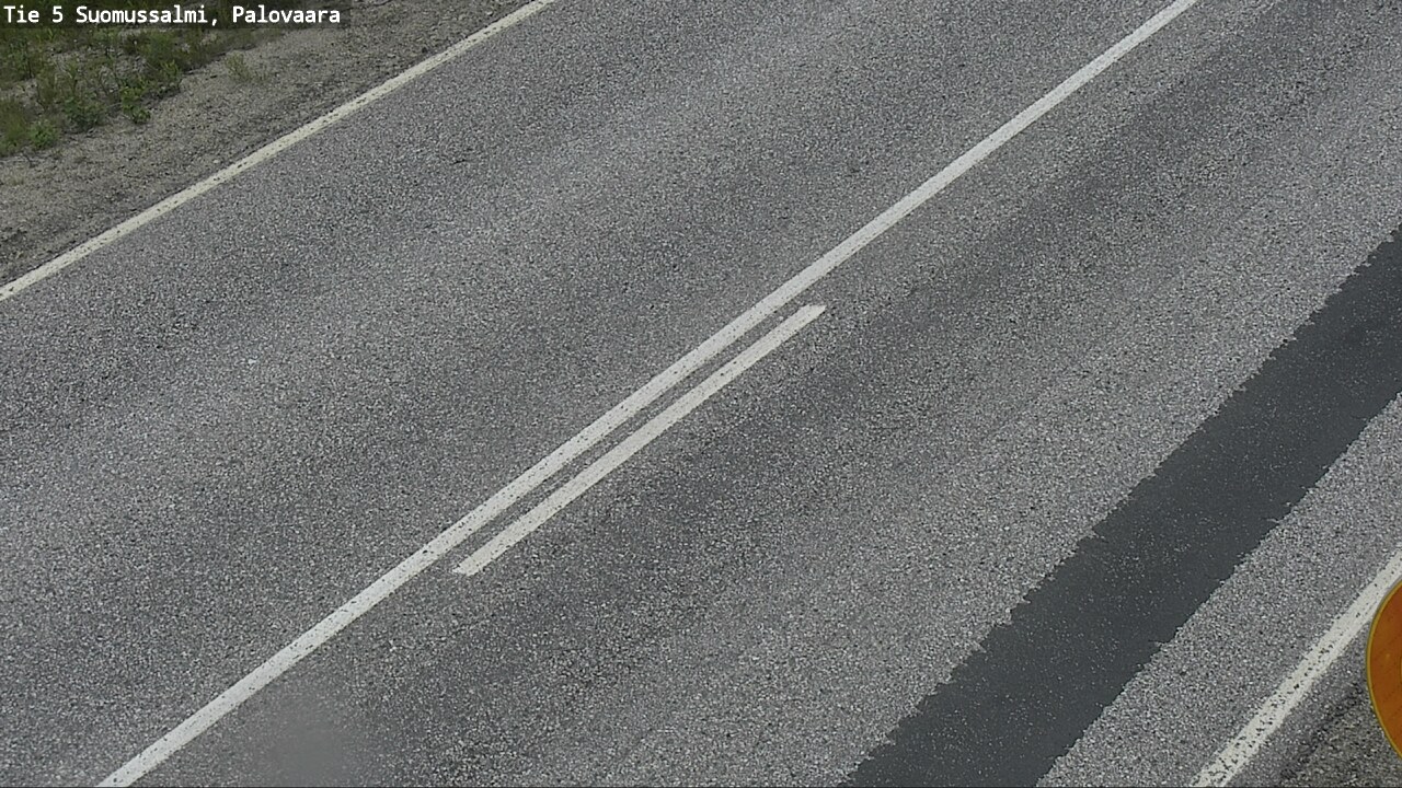 Weather Camera Image Väg 5 Suomussalmi, Palovaara, Suomussalmi, Kainuu