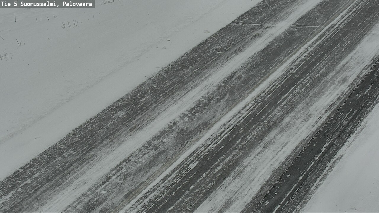 Weather Camera Image Road 5 Suomussalmi, Palovaara, Suomussalmi, Kainuu